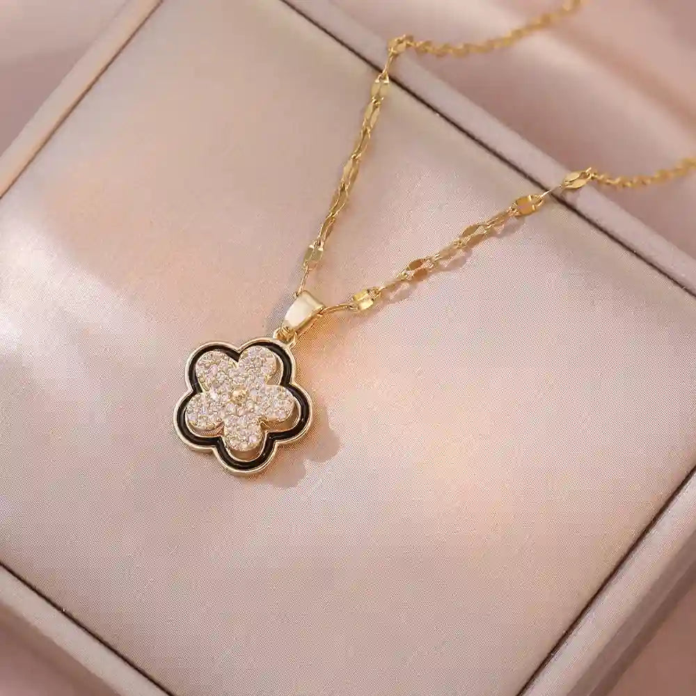 Collier d'Anxiété Rose d’Or