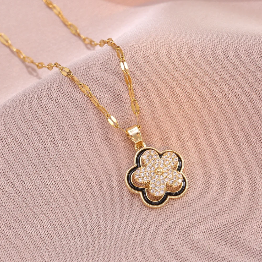 Collier d'Anxiété Rose d’Or
