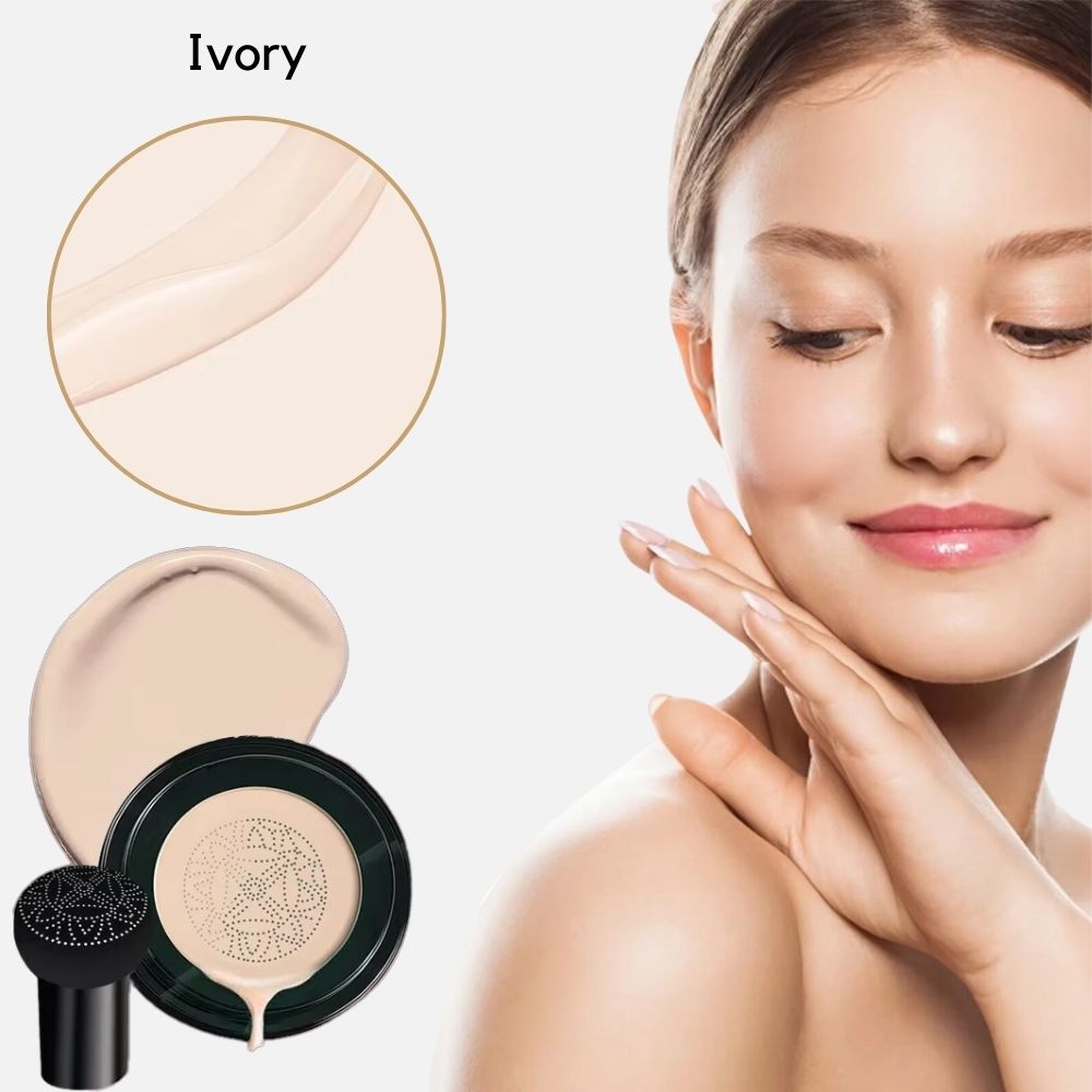 Coussin de Teint - Pinceau Tête de Champignon