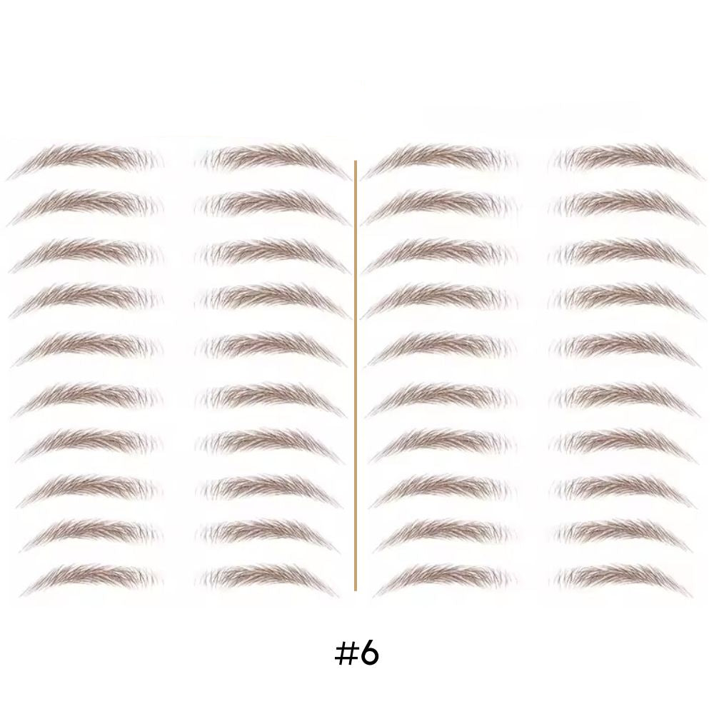 Tatouage de Sourcils Temporaire 4D