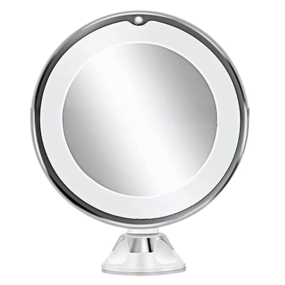 Miroir 10x Grossissant avec Lumière