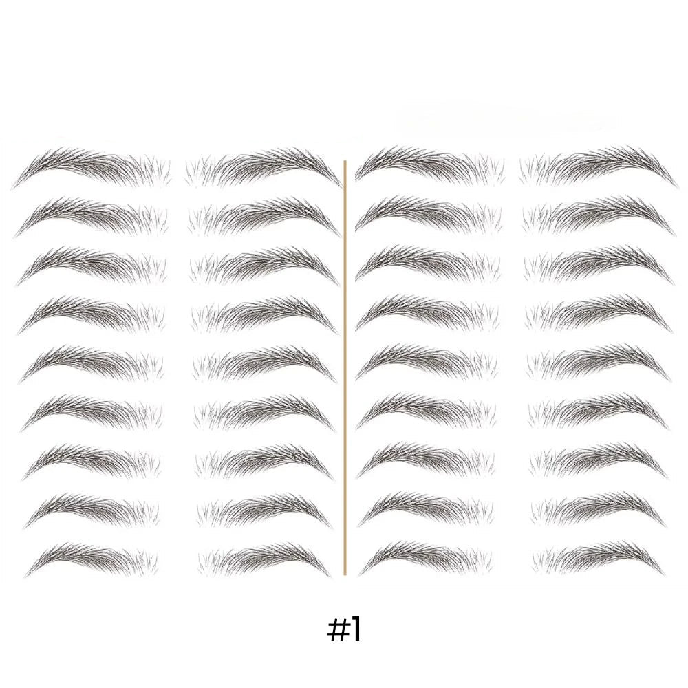 Tatouage de Sourcils Temporaire 4D