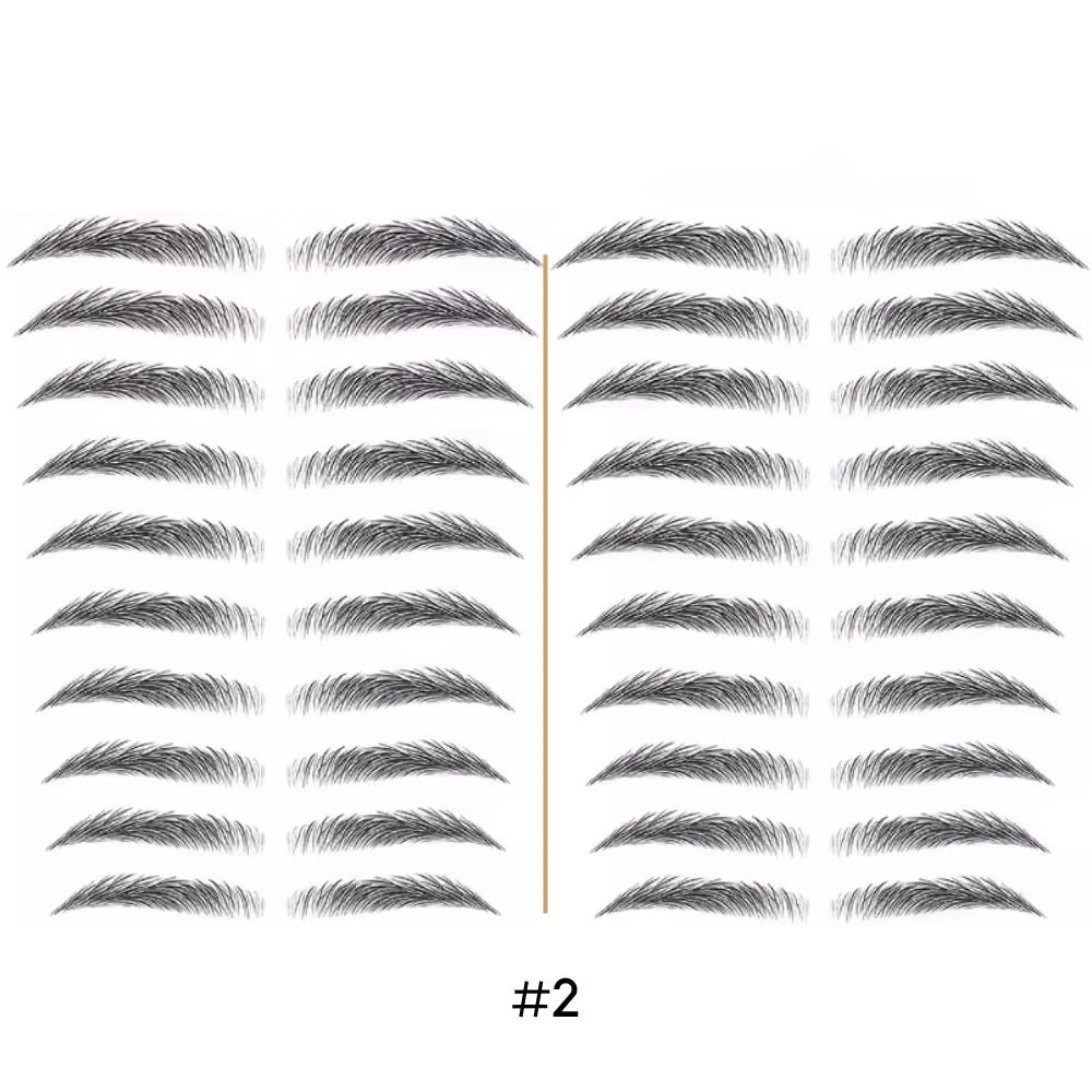 Tatouage de Sourcils Temporaire 4D