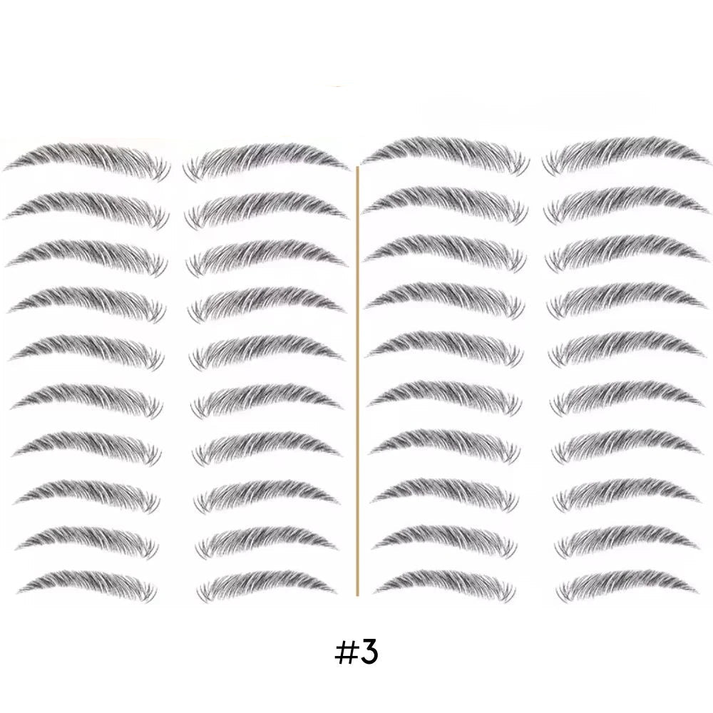 Tatouage de Sourcils Temporaire 4D