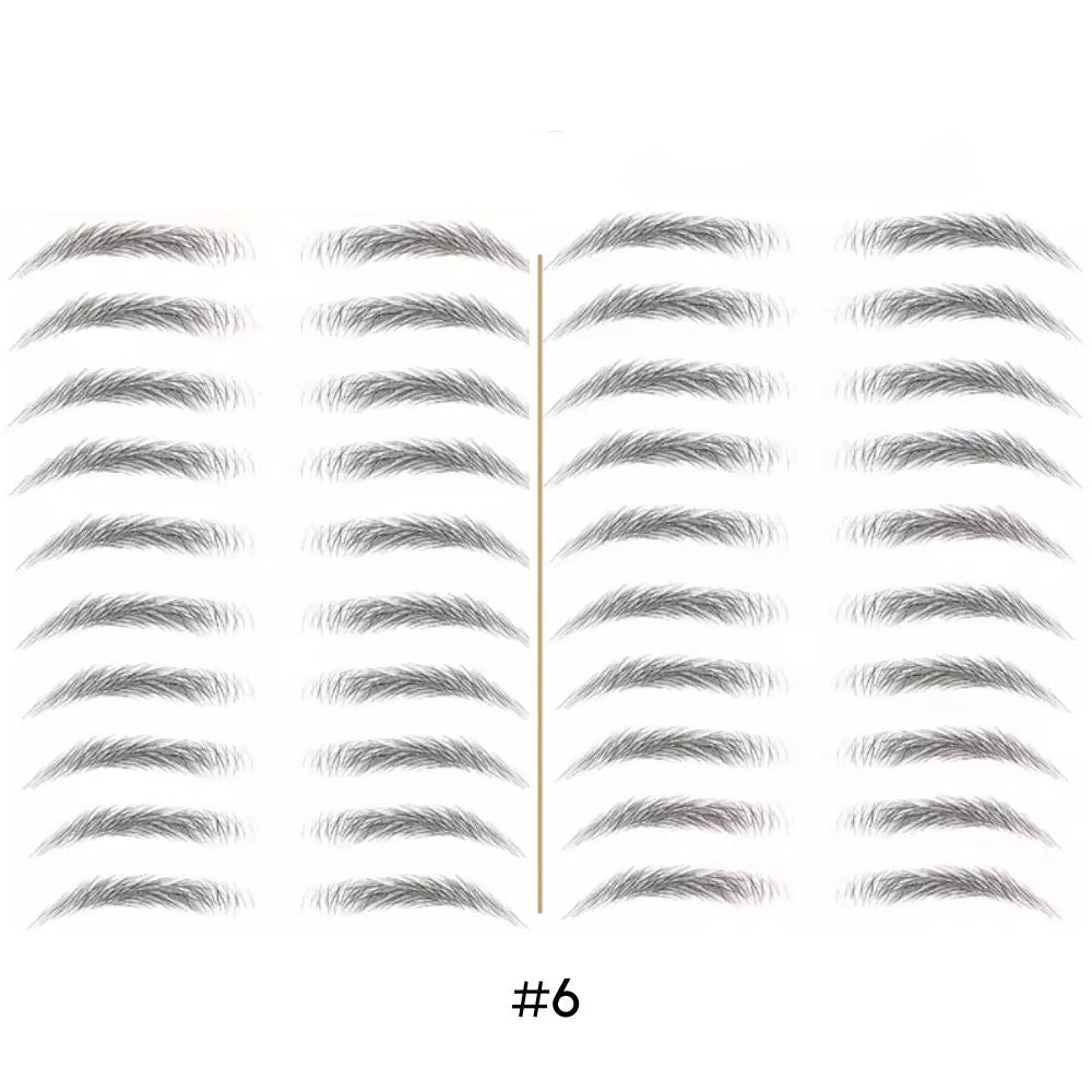 Tatouage de Sourcils Temporaire 4D