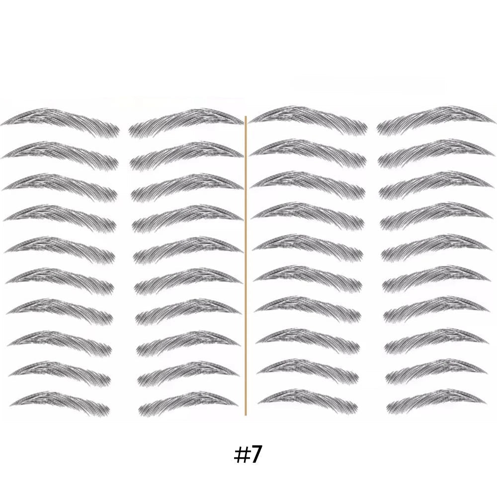 Tatouage de Sourcils Temporaire 4D