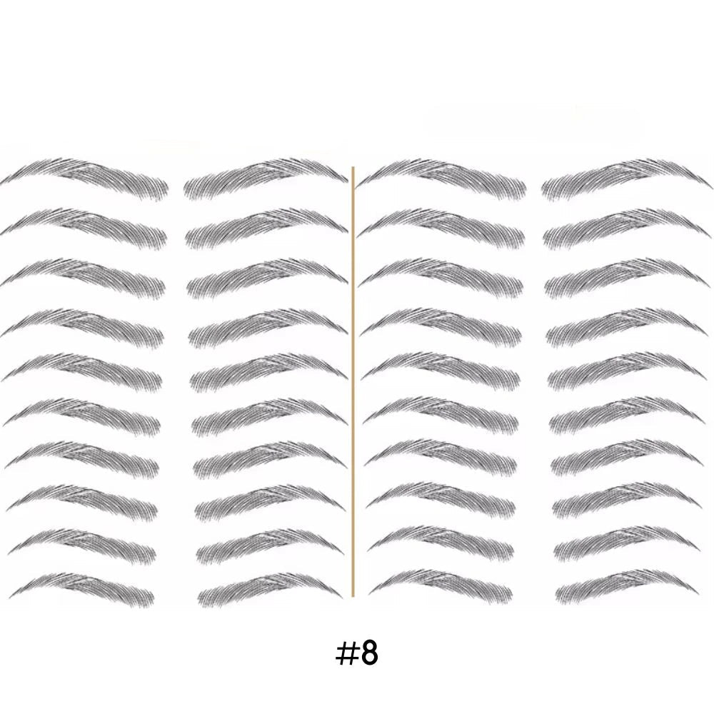 Tatouage de Sourcils Temporaire 4D