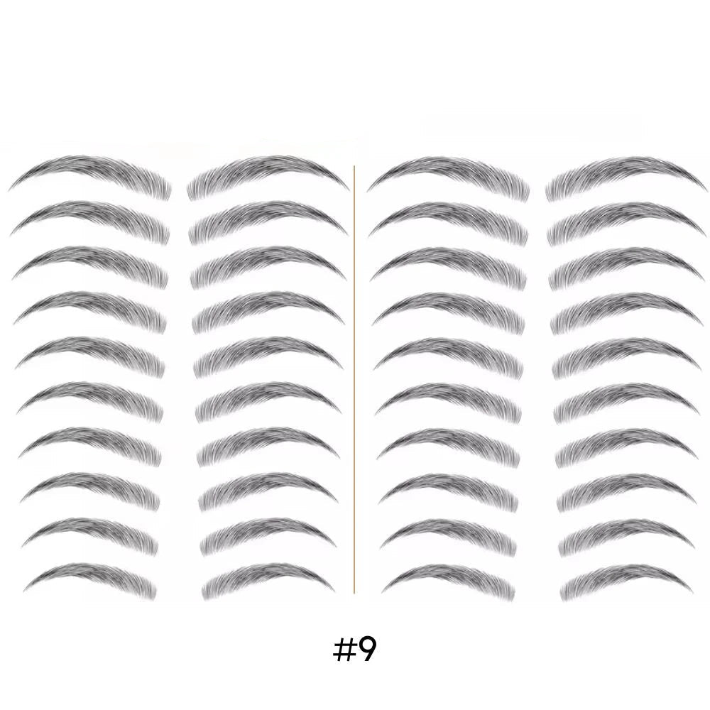 Tatouage de Sourcils Temporaire 4D