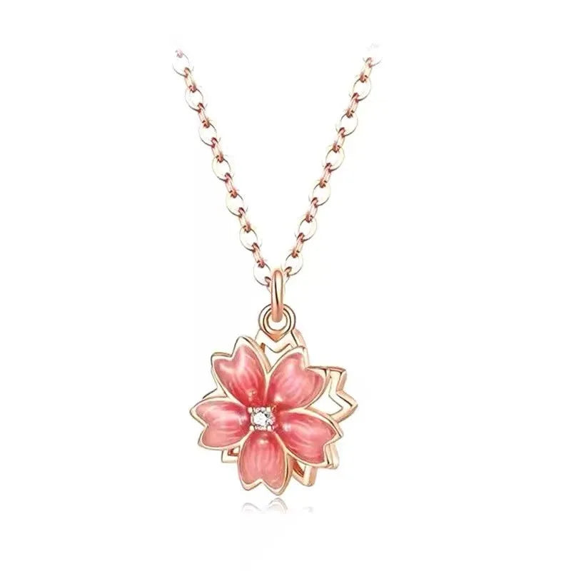 Collier d'Anxiété Fleur de Pêche