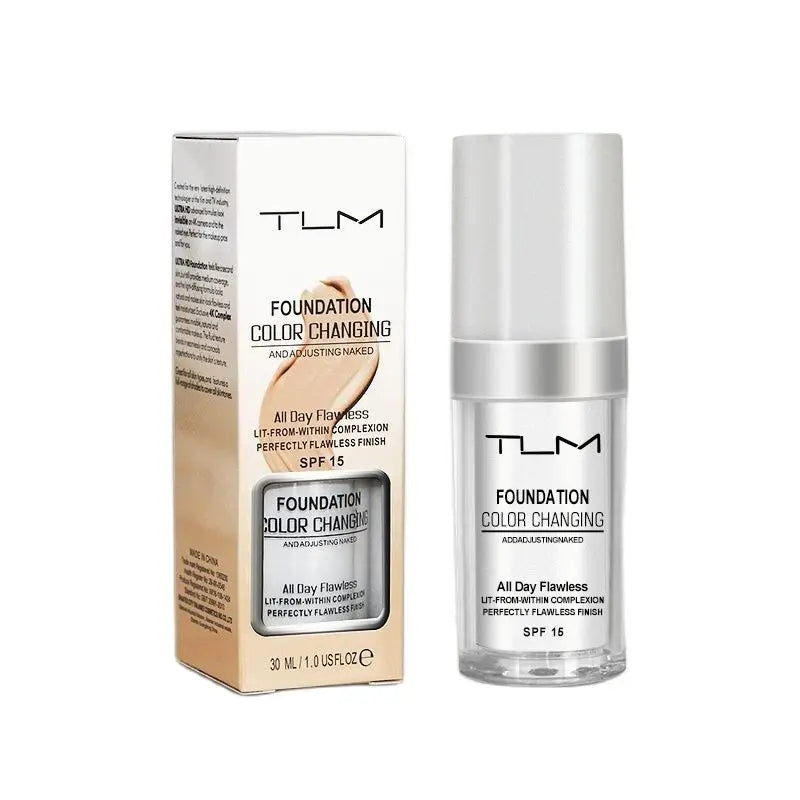 Fond de Teint qui Change de Couleur