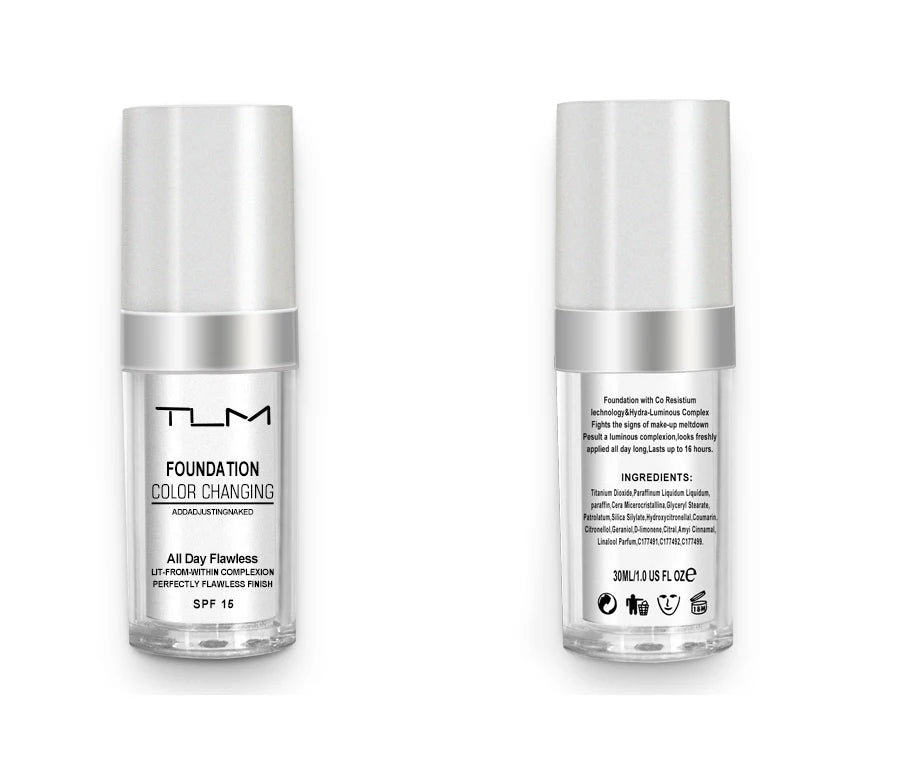 Fond de Teint qui Change de Couleur